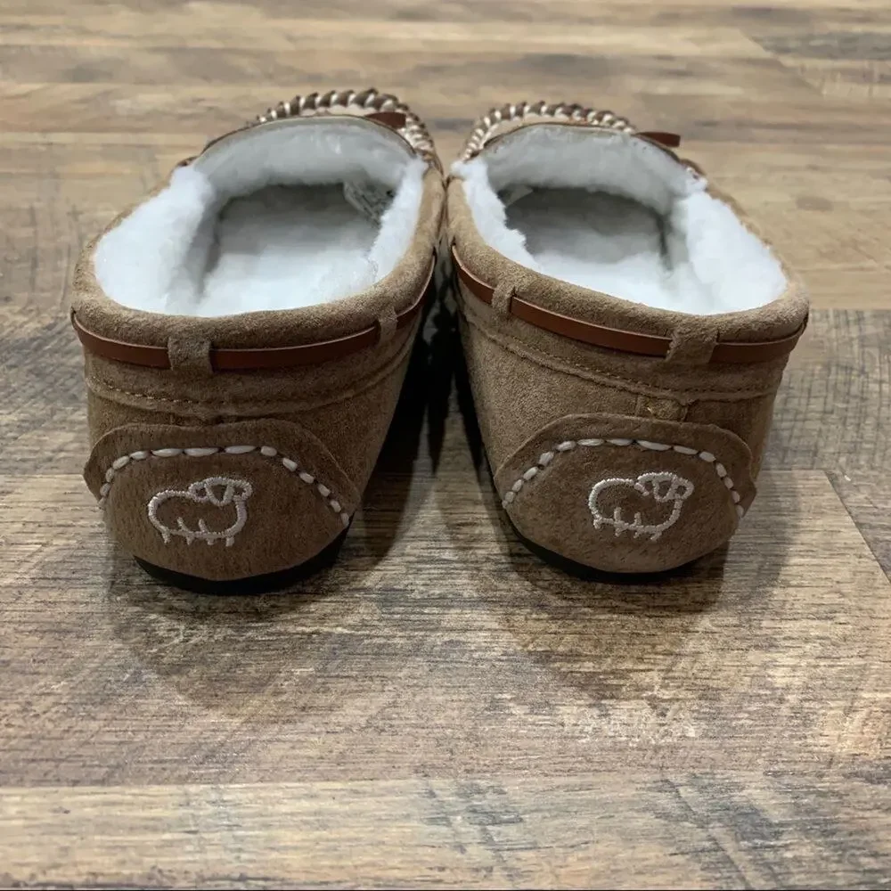 NWOT LAMO Women's Britain Moc 4 Chestnut Moccasin Size 7
